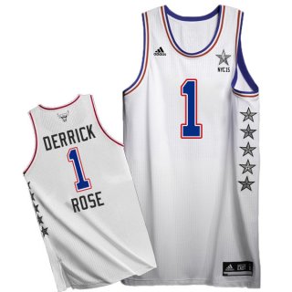 Camisetas NBA de Derrick Rose All Star 2015 Blanco