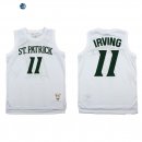Camiseta NBA de Kyrie Irving St. Patrick Brooklyn Nets Blanco