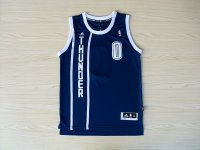 Camisetas NBA de Retro Russell Westbrook Oklahoma City Thunder Azul