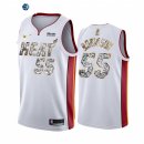 Camisetas NBA Nike Miami Heat NO.55 Duncan Robinson 75th Blanco Diamante 2022