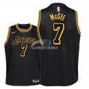 Camisetas de NBA Ninos Los Angeles Lakers JaVale McGee Nike Negro Ciudad 2018