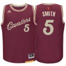 Camisetas NBA Cleveland Cavaliers 2015 Navidad Smith Rojo