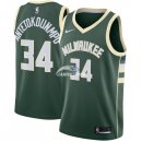 Camisetas NBA de Giannis Antetokounmpo Milwaukee Bucks Verde Icon 17/18