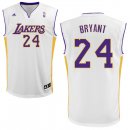 Camisetas NBA de Kobe Bryant Los Angeles Lakers Blanco
