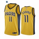 Camisetas NBA Edición ganada Indiana Pacers Domantas Sabonis Oro 2020-21