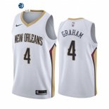 Camisetas NBA de New Orleans Pelicans Devonte' Graham Nike Blanco Association 2021