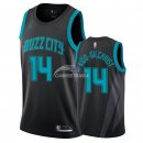 Camisetas NBA de Michael Kidd Gilchrist Charlotte Hornets Nike Negro Ciudad 18/19
