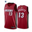 Camisetas NBA Miami Heat Bam Adebayo 2020 Campeones Finales Rojo Statement