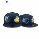 Snapbacks Caps NBA De Memphis Grizzlies Logo Wrap 59fifty Fitted Azul 2020