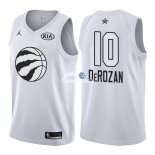 Camisetas NBA de DeMar DeRozan All Star 2018 Blanco