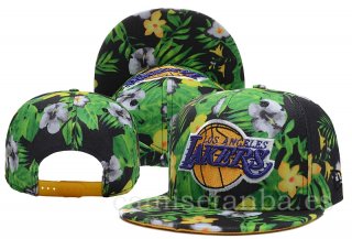 Snapbacks Caps NBA De Los Angeles Lakers Hojo Verde