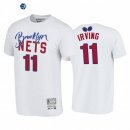 T-Shirt NBA Brooklyn Nets Kyrie Irving BR Remix Blanco Hardwood Classics 2020