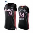 Camisetas NBA Miami Heat Tyler Herro 2020 Campeones Finales BLM Negro Icon