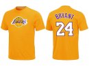 Camisetas NBA Mujeres Bryant Los Angeles Lakers Amarillo