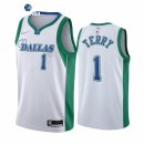Camisetas NBA de Dallas Mavericks Tyrell Terry Nike Blanco Ciudad 2021-22