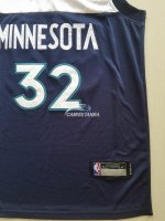 Camiseta NBA Ninos Minnesota Timberwolves Karl Anthony Towns Marino 17/18