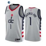 Camisetas NBA de Washington Wizards Kentavious Caldwell Pope Nike Gris Ciudad 2021-22