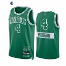 Camisetas NBA Nike Boston Celtics NO.4 Juwan Morgan Verde 75th Diamante Ciudad 2021-22