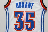 Camisetas NBA Mujer Kevin Durant Oklahoma Thunder Blanco
