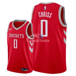 Camisetas NBA de Marquese Chriss Houston Rockets Rojo Icon 2018
