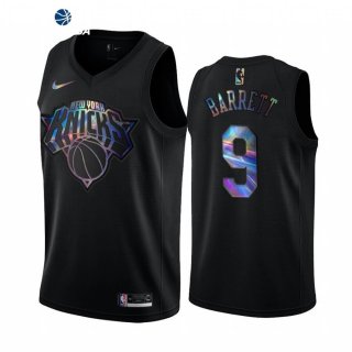 Camisetas NBA New York Knicks R.J. Barrett Negro Hardwood Classics 2020