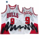 Camisetas NBA Chicago Bulls NO.9 Nikola Vucevic Blanco Throwback 2022