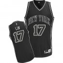 Camisetas NBA de Jeremy Lin New York Knicks Negro