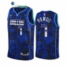 Camisetas NBA de Dallas Mavericks Dwight Powell Select Series Azul Camuflaje 2021