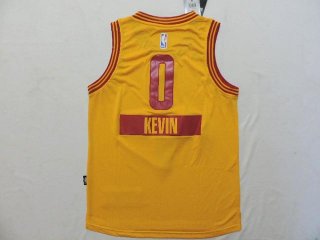 Camiseta NBA Ninos Cleveland Cavaliers Kevin Love 2014 Navidad Amarillo