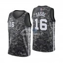 Camisetas NBA de Pau Gasol San Antonio Spurs Nike Negro Ciudad 18/19