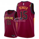 Camisetas NBA de Sam Dekker Cleveland Cavaliers Rojo Icon 2018