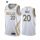 Camiseta NBA de Dallas Mavericks Nicolo Melli Blanco Ciudad 2021