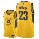 Camisetas NBA de C.J. Wilcox Indiana Pacers Amarillo Statement 2018