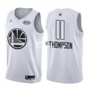 Camisetas NBA de klay Thompson All Star 2018 Blanco