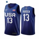 Camisetas NBA de James Harden Juegos Olímpicos Tokio USMNT 2020 Azul
