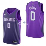 Camisetas NBA de Marquese Chriss Phoenix Suns Nike Púrpura Ciudad 17/18