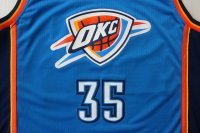 Camisetas NBA Oklahoma City Thunder 2014 Navidad Kevin Azul