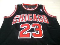 Camisetas NBA de Michael Jordan Chicago Bulls Negro