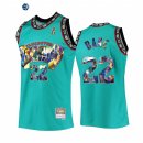 Camisetas NBA Memphis Grizzlies NO.22 Desmond Bane 75th Aniversario Teal Hardwood Classics 2022