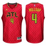 Camisetas NBA de Paul Millsap Atlanta Hawks Rojo