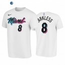 T-Shirt NBA Miami Heat Maurice Harkless Blanco Ciudad 2020-21