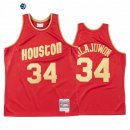 Camisetas NBA Huston Rockets Hakeem Olajuwon Rojo Throwback 2020