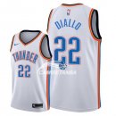 Camisetas NBA de Hamidou Diallo Oklahoma City Thunder Blanco Association 17/18