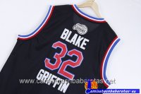 Camisetas NBA de Blake Griffin All Star 2015 Negro