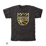 Camisetas NBA Sacramento Kings Negro Oro