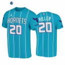 T-Shirt NBA Charlotte Hornets Grant Riller Double Pinstripes Azul Icon 2020-21