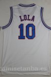 Camisetas NBA Lola Tune Escuadra Blanco