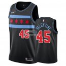 Camisetas NBA de Denzel Valentine Chicago Bulls Nike Negro Ciudad 18/19