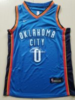 Camiseta NBA Ninos Oklahoma City Thunder Russell Westbrook Azul Icon 17/18