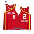 Camisetas NBA Edición ganada Atlanta Hawks Moses Malone Rojo